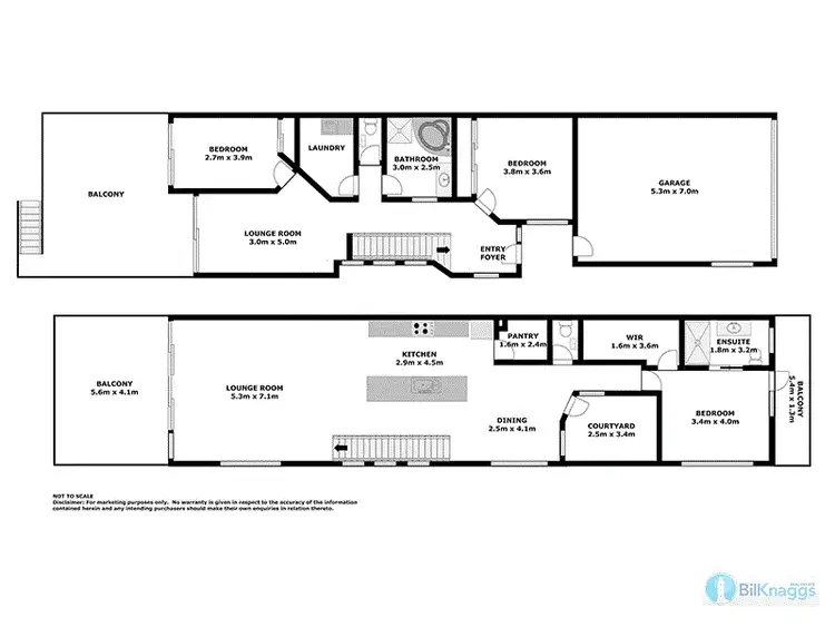 Floorplan of Homely semi-detached listing, 16A Pacific Dr, Fingal Bay NSW 2315
