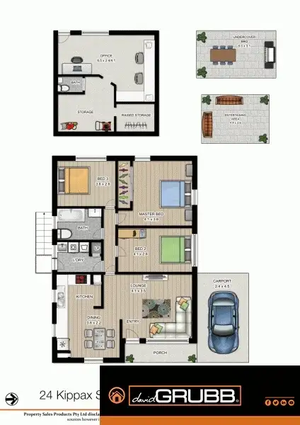 Floorplan of Homely house listing, 24 Kippax St, Warilla NSW 2528