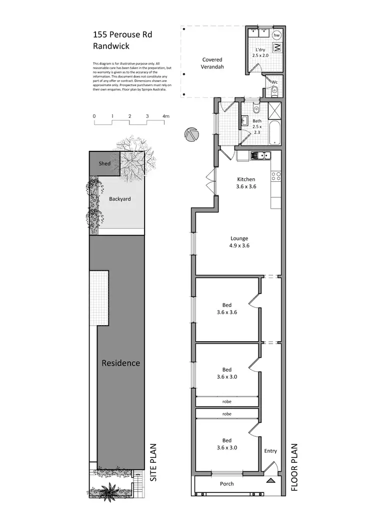 Floorplan of Homely house listing, 155 Perouse Rd, Randwick NSW 2031