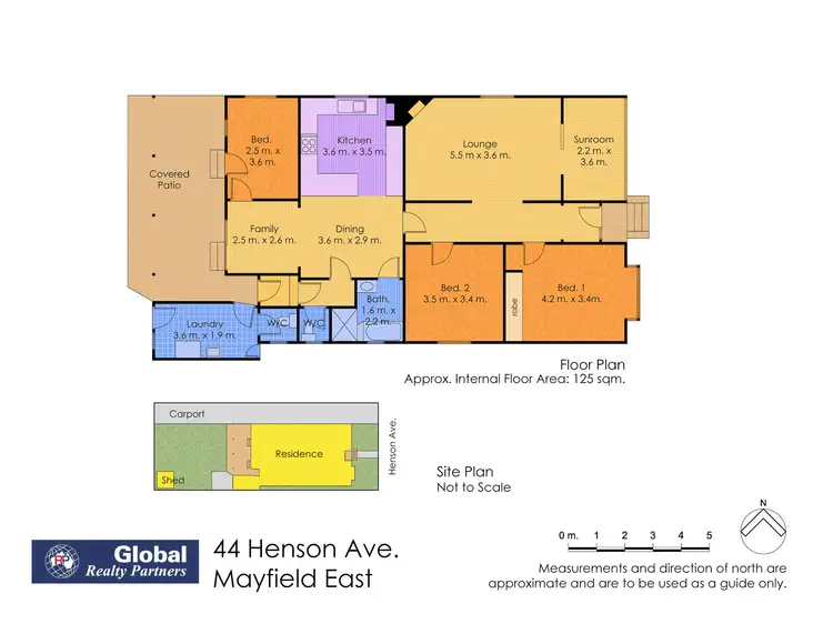 Floorplan of Homely house listing, 44 Henson St, Mayfield East NSW 2304