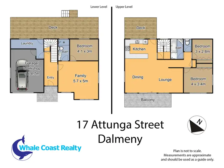 Floorplan of Homely house listing, 17 Attunga St, Dalmeny NSW 2546