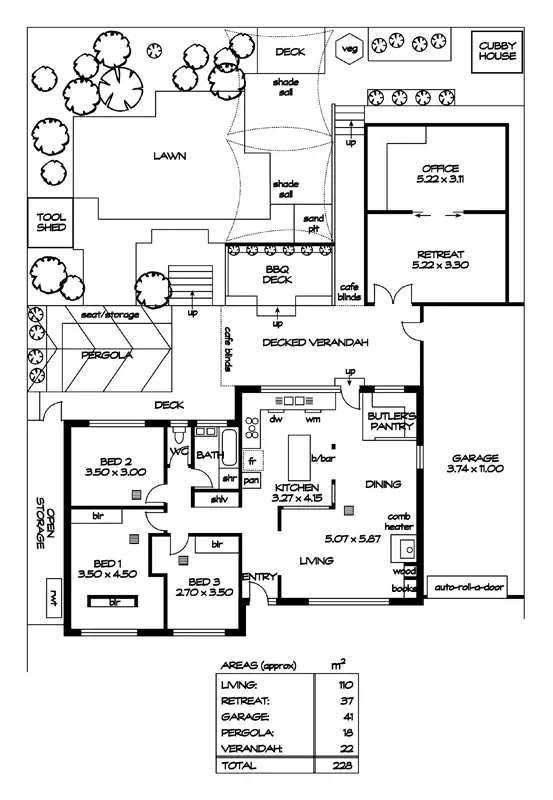 Floorplan of Homely house listing, 11 Callitris Ave, Surrey Downs SA 5126