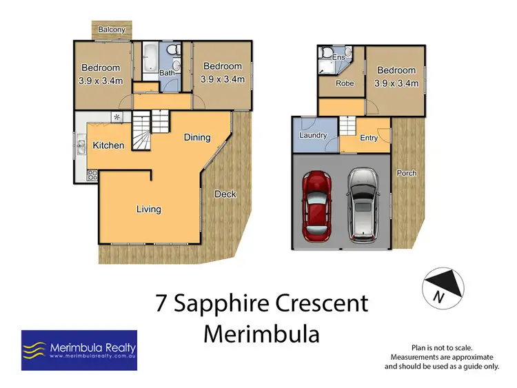 Floorplan of Homely house listing, 7 Sapphire Cres, Merimbula NSW 2548
