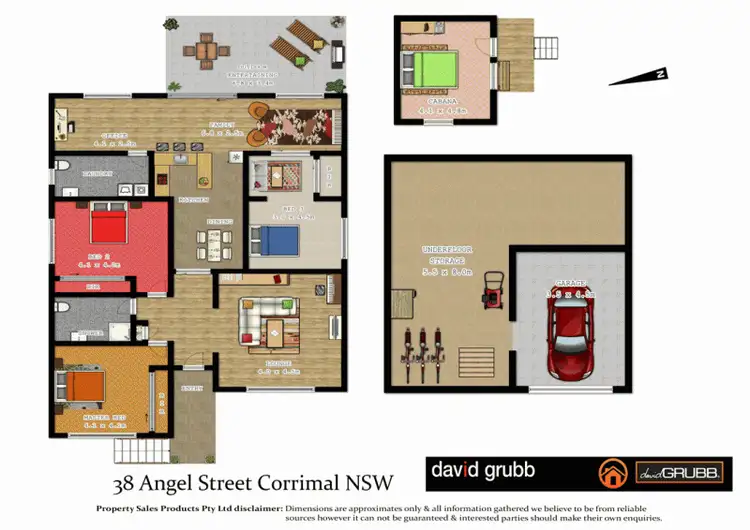 Floorplan of Homely house listing, 38 Angel St, Corrimal NSW 2518