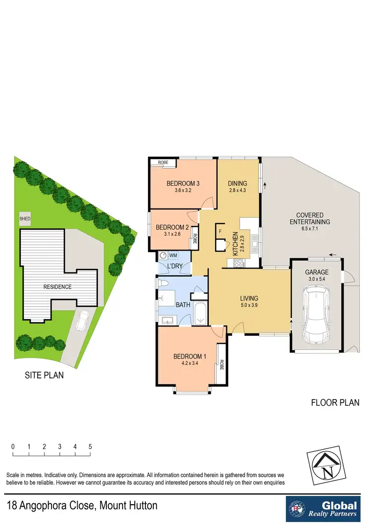 Floorplan of Homely house listing, 18 Angophora Cl, Mount Hutton NSW 2290