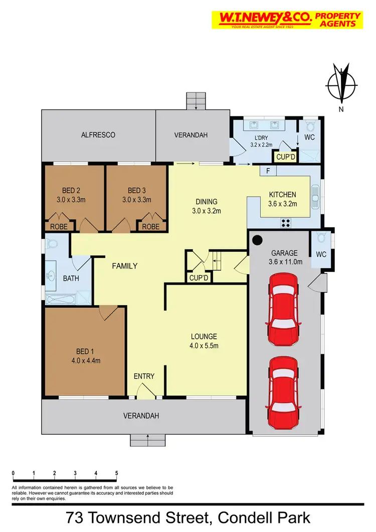 Floorplan of Homely house listing, 73 Townsend St, Condell Park NSW 2200