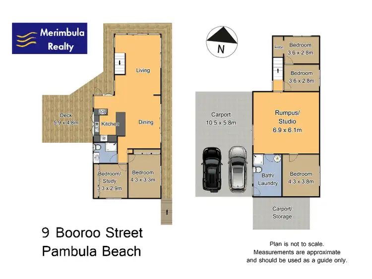 Floorplan of Homely house listing, 9 Booroo St, Pambula Beach NSW 2549