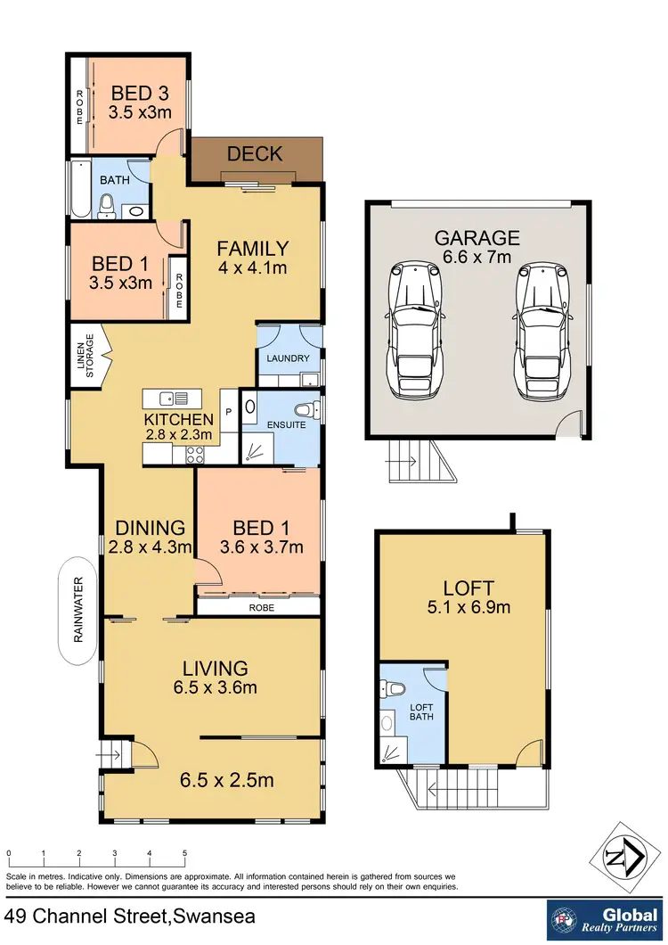 Floorplan of Homely house listing, 49 Channel St, Swansea NSW 2281