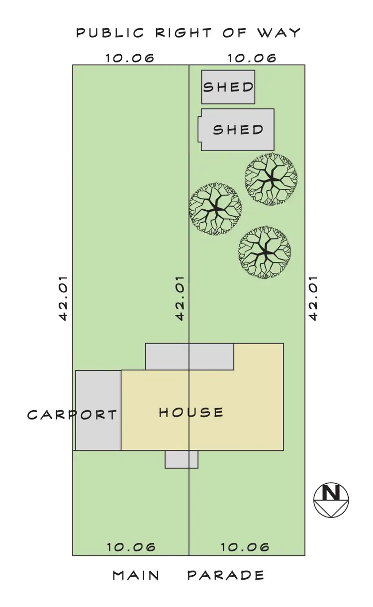Floorplan of Homely house listing, 11 Main Pde, Clearview SA 5085