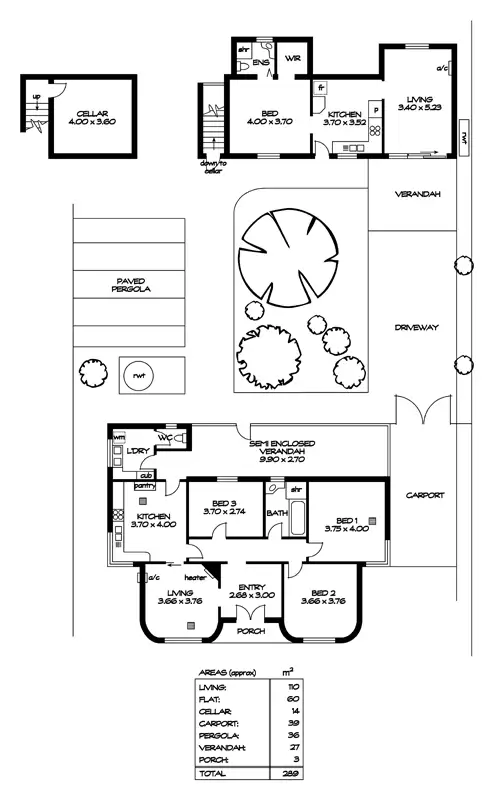 Floorplan of Homely house listing, 1 Bowran Avenue, Klemzig SA 5087