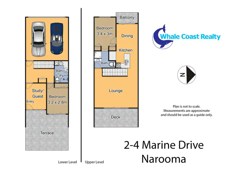 Floorplan of Homely townhouse listing, 2/4 Marine Dr, Narooma NSW 2546