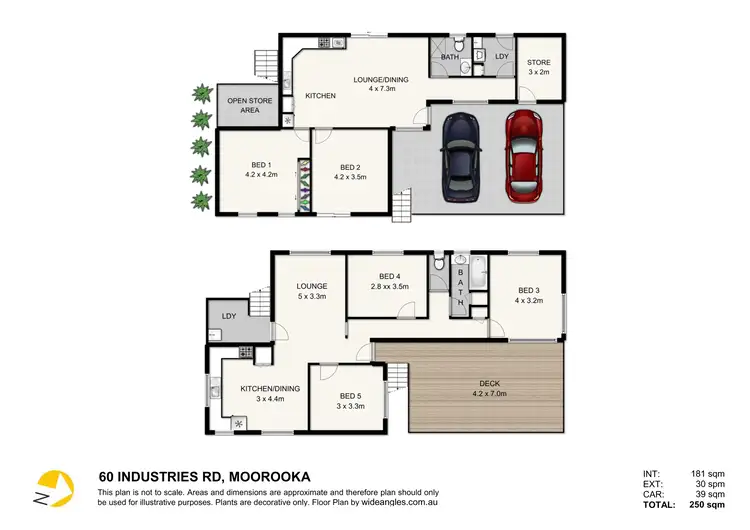 Floorplan of Homely house listing, 60 Industries Rd, Moorooka QLD 4105