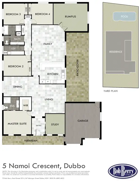 Floorplan of Homely house listing, 5 Namoi Cres, Eulomogo NSW 2830