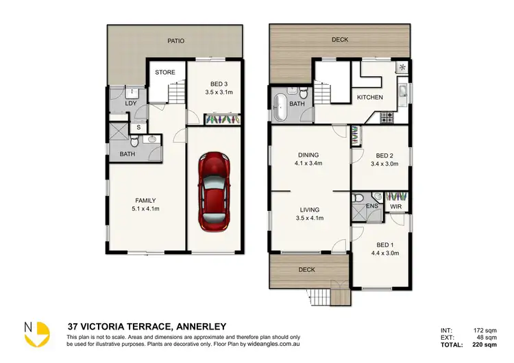 Floorplan of Homely house listing, 37 Victoria Tce, Annerley QLD 4103