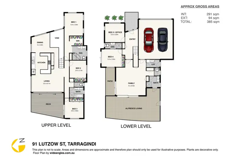 Floorplan of Homely house listing, 91 Lutzow St, Tarragindi QLD 4121