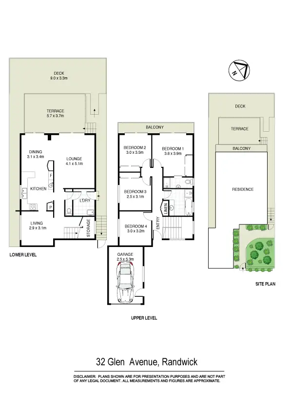 Floorplan of Homely house listing, 32 Glen Ave, Randwick NSW 2031