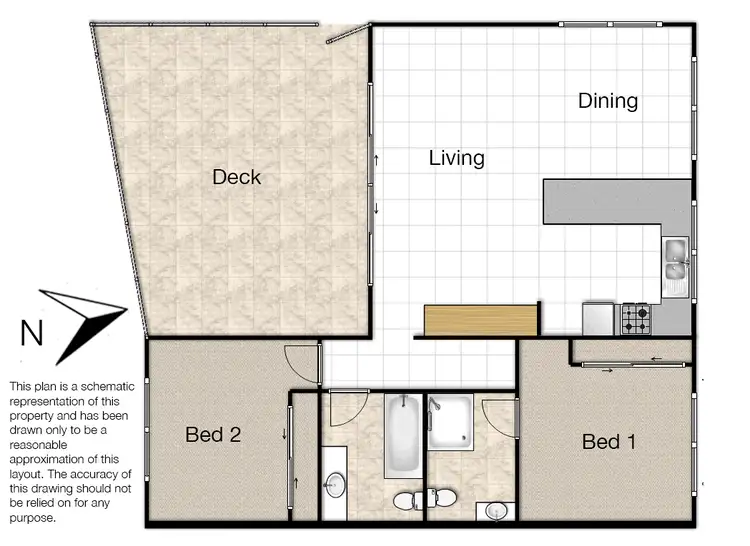 Floorplan of Homely apartment listing, 3/38 Luxworth St, Moorooka QLD 4105