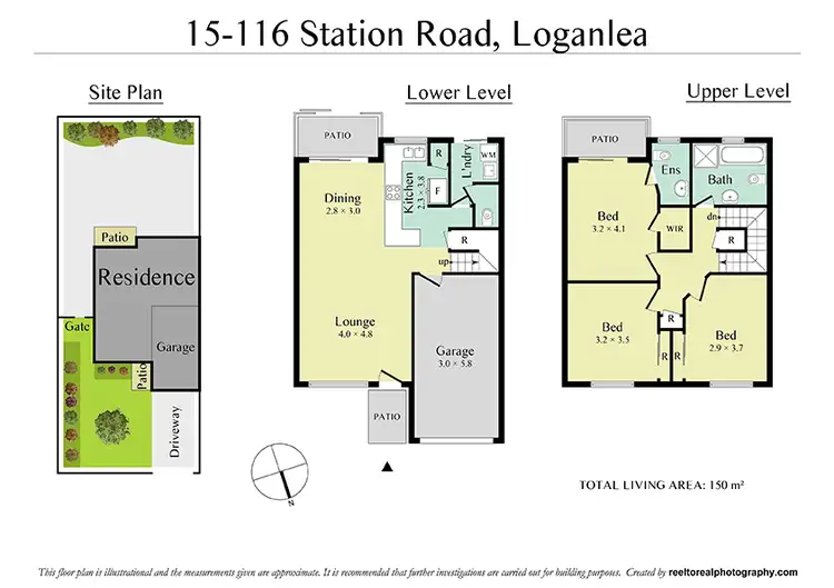 Floorplan of Homely townhouse listing, 15/116 Station Rd, Loganlea QLD 4131