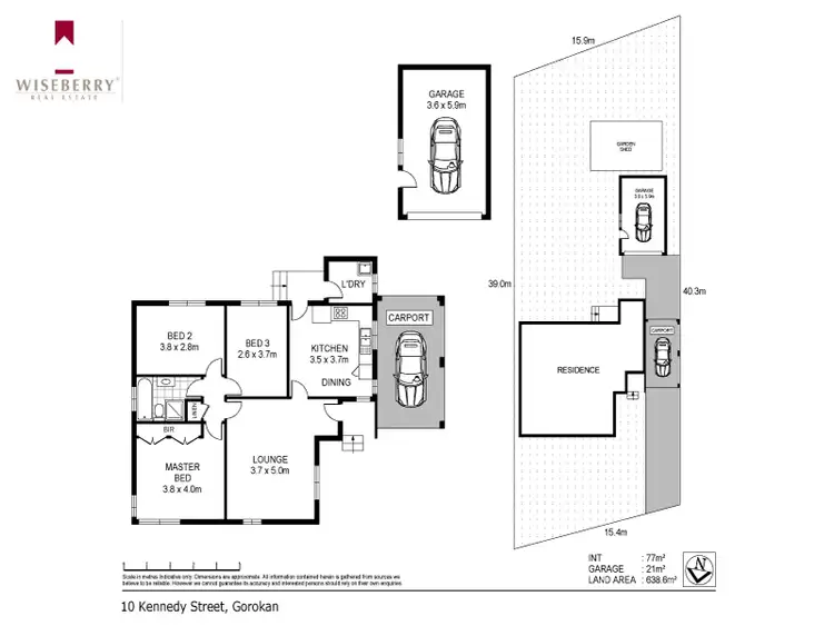 Floorplan of Homely house listing, 10 Kennedy St, Gorokan NSW 2263