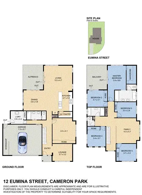 Floorplan of Homely house listing, Address available on request