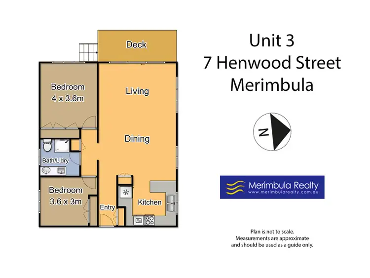 Floorplan of Homely unit listing, 3/7 Henwood St, Merimbula NSW 2548