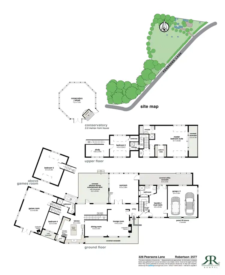 Floorplan of Homely rural property listing, 326 Pearsons Lane, Robertson NSW 2577