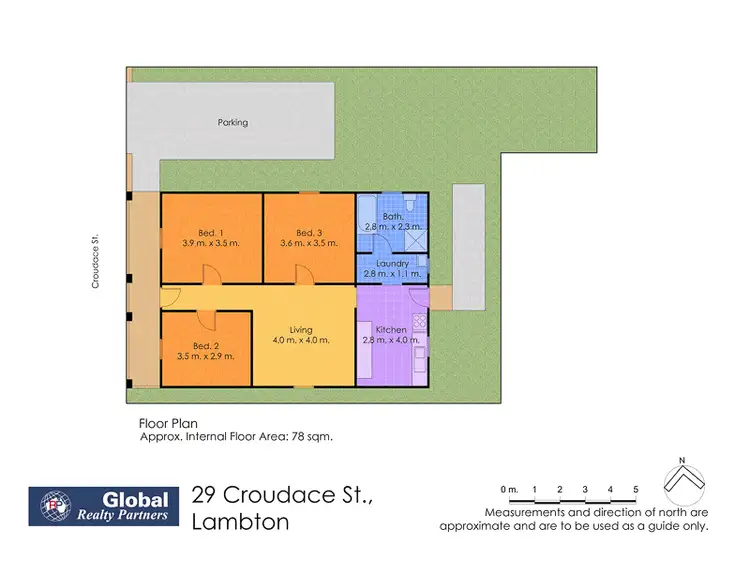 Floorplan of Homely house listing, 29 Croudace St, Lambton NSW 2299