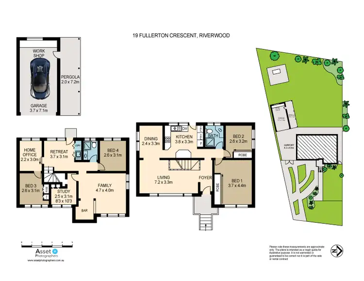 Floorplan of Homely house listing, 19 Fullerton Cres, Riverwood NSW 2210