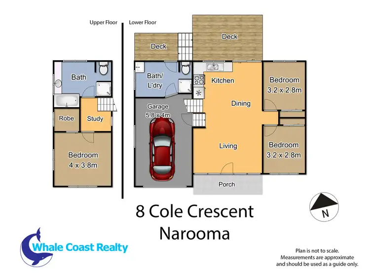 Floorplan of Homely house listing, 8 Cole Cres, Narooma NSW 2546