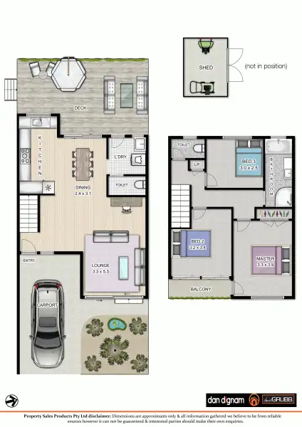 Floorplan of Homely townhouse listing, 1/19 Nicholson Road, Woonona NSW 2517