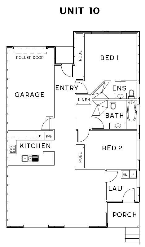 Floorplan of Homely unit listing, 3/43-45 Nile St, Orange NSW 2800