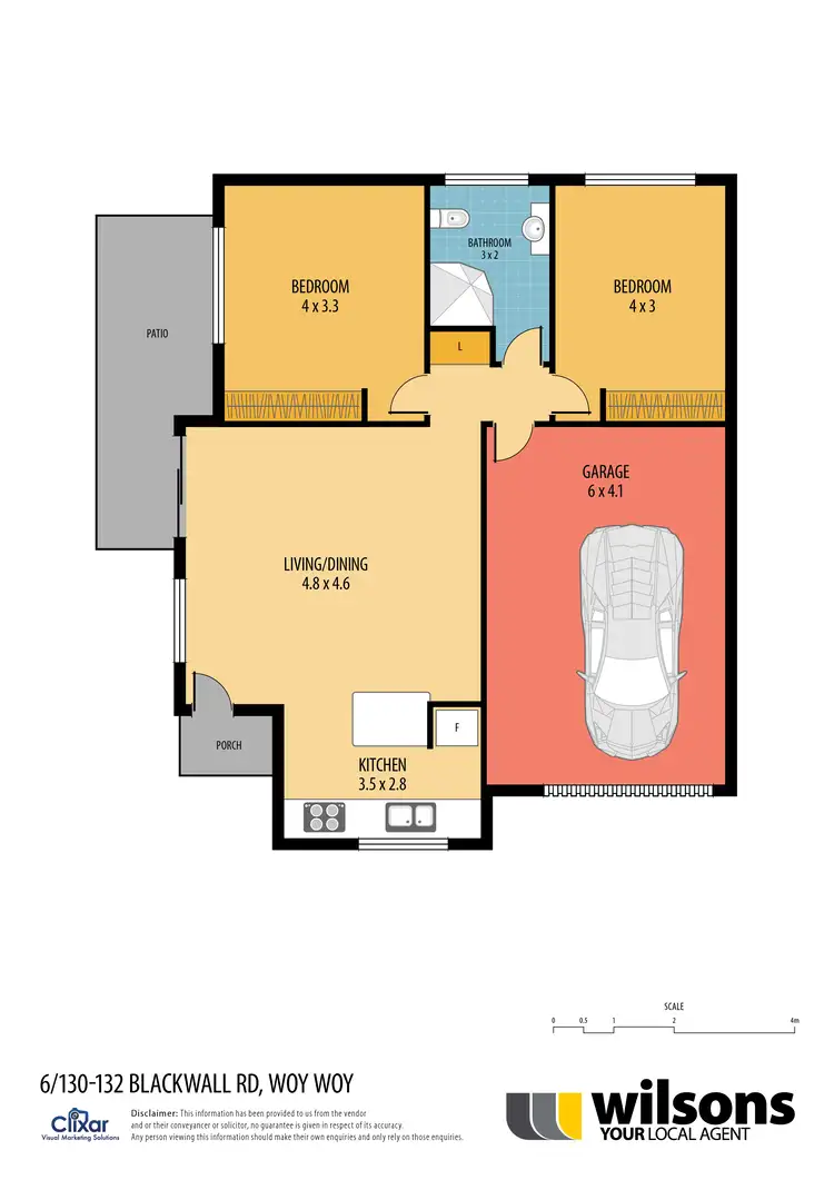 Floorplan of Homely villa listing, 6/130-132 Blackwall Rd, Woy Woy NSW 2256