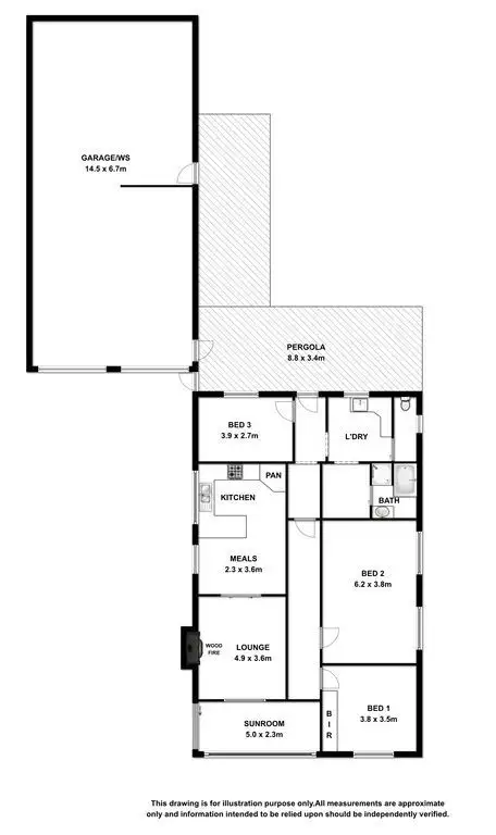 Floorplan of Homely house listing, 74 Church Street, Port Macdonnell SA 5291