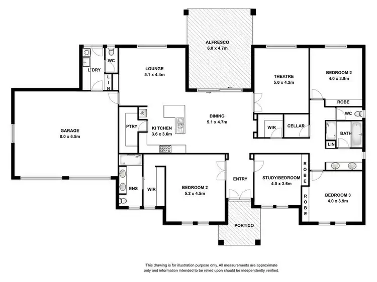 Floorplan of Homely house listing, 29 Eldridge Drive, Worrolong SA 5291