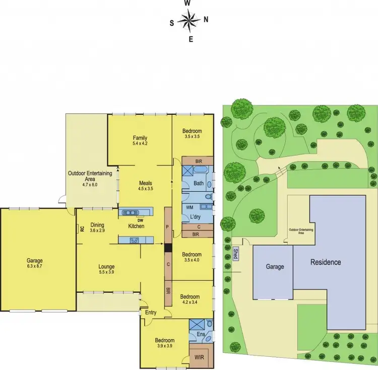 Floorplan of Homely house listing, 3 Greenway Court, Wandana Heights VIC 3216