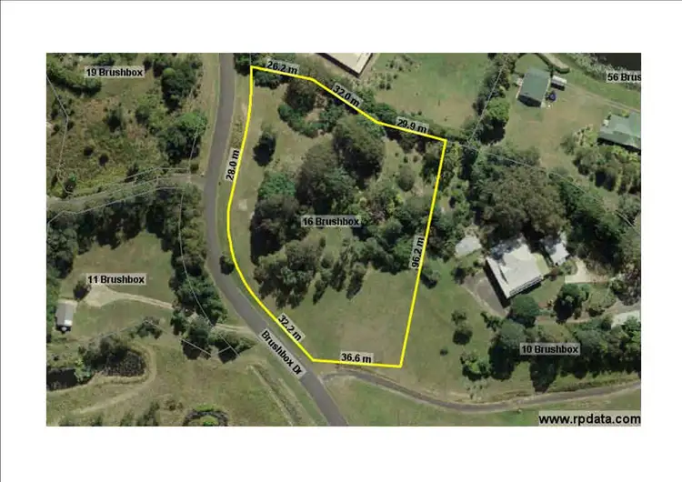 Floorplan of Homely rural property listing, 16 Brushbox Drive, Mullumbimby NSW 2482