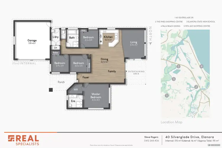 Floorplan of Homely house listing, 40 Silver Glade Drive, Elanora QLD 4221
