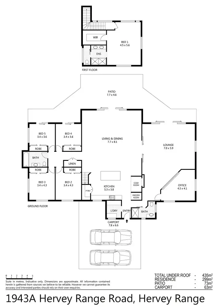 Floorplan of Homely rural property listing, 1943A Hervey Range Road, Hervey Range QLD 4817