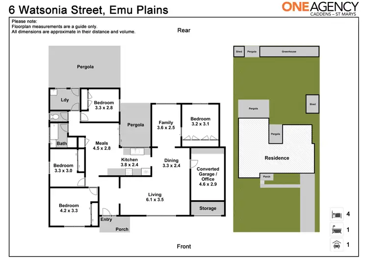 Floorplan of Homely house listing, 6 Watsonia Street, Emu Plains NSW 2750