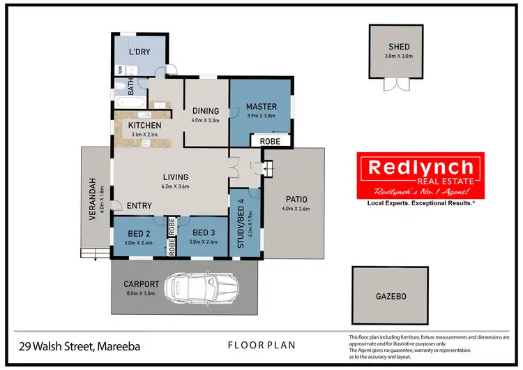 Floorplan of Homely house listing, 29 Walsh Street, Mareeba QLD 4880