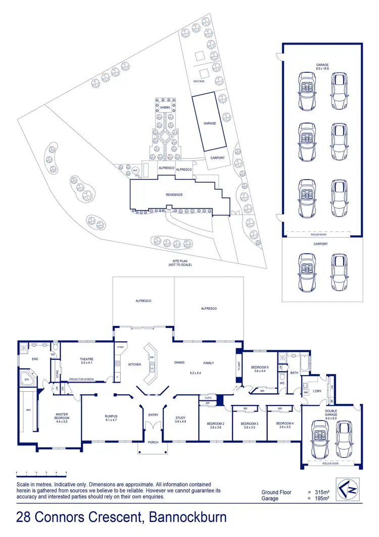 Floorplan of Homely house listing, 28 Connors Crescent, Bannockburn VIC 3331