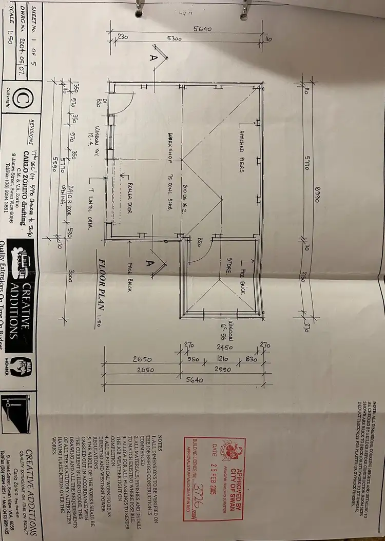 Floorplan of Homely house listing, 96 Sandown Circle, Henley Brook WA 6055