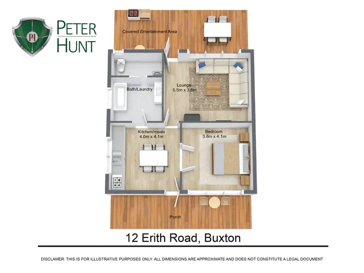 Floorplan of Homely house listing, 12 Erith Road, Buxton NSW 2571
