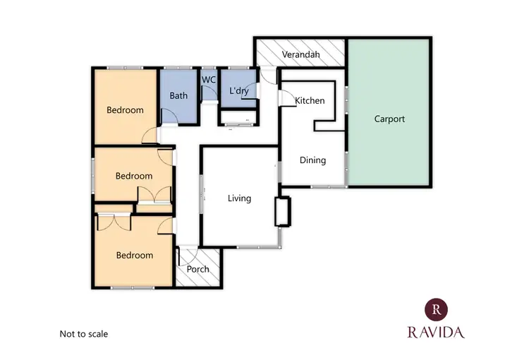 Floorplan of Homely house listing, 9 Tilson Grove, Wangaratta VIC 3677