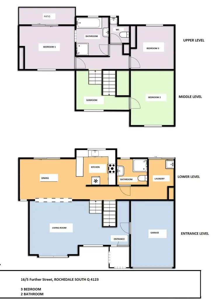 Floorplan of Homely house listing, 16/5 Further Street, Rochedale South QLD 4123