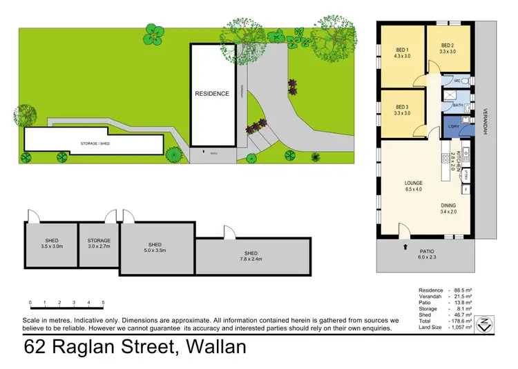 Floorplan of Homely house listing, 62 Raglan Street, Wallan VIC 3756