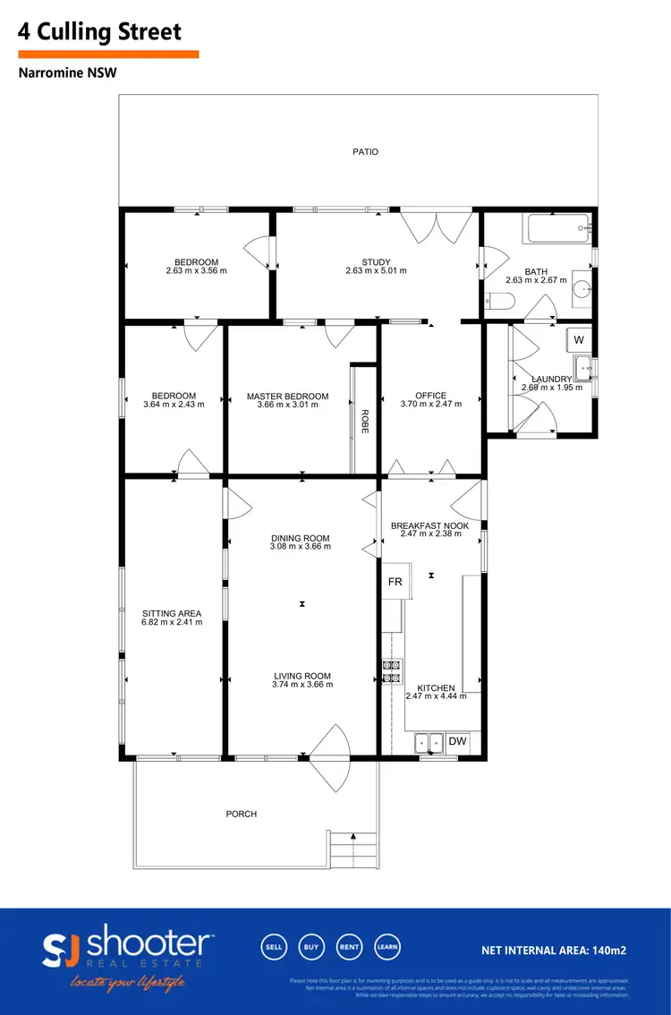 Floorplan of Homely house listing, 4 Culling Street, Narromine NSW 2821