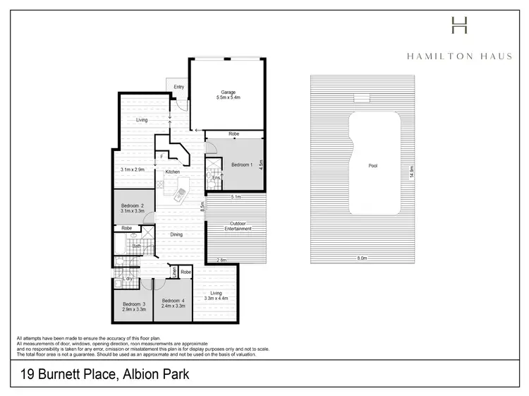 Floorplan of Homely house listing, 19 Burnett Place, Albion Park NSW 2527