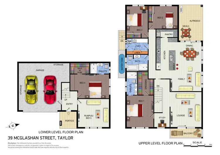 Floorplan of Homely house listing, 39 McGlashan Street, Taylor ACT 2913