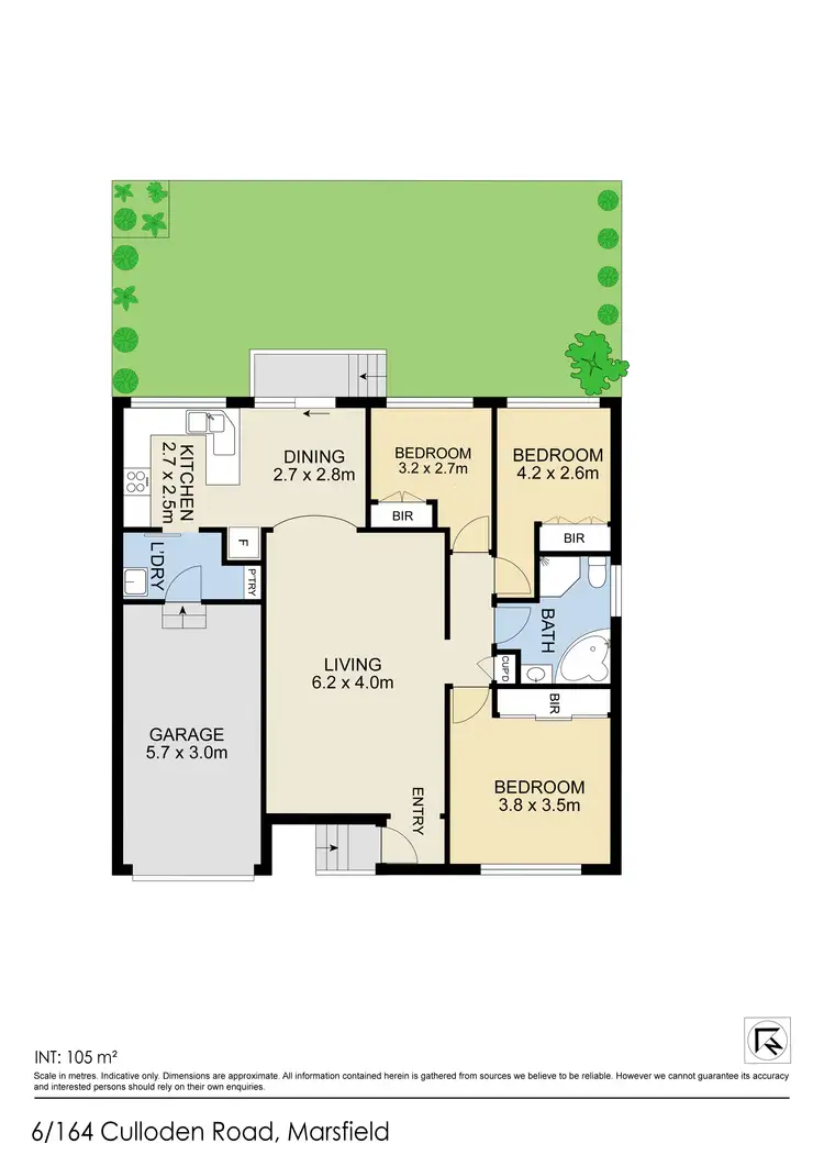 Floorplan of Homely villa listing, 6/164 Culloden Road, Marsfield NSW 2122